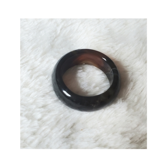 Stone ring size 91/2-10 - Picture 2 of 5